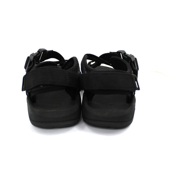 Teva Mens Black Hurricane Verge Strappy Hiking Sandals 1121534 Size 11 Light Use main image 2